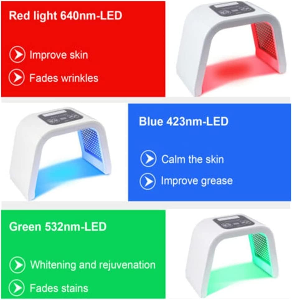 Pinjaze 7 in 1 Color LED Face Mask