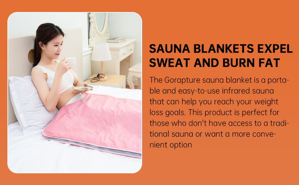 Udinek Sauna Blanket for Detoxification