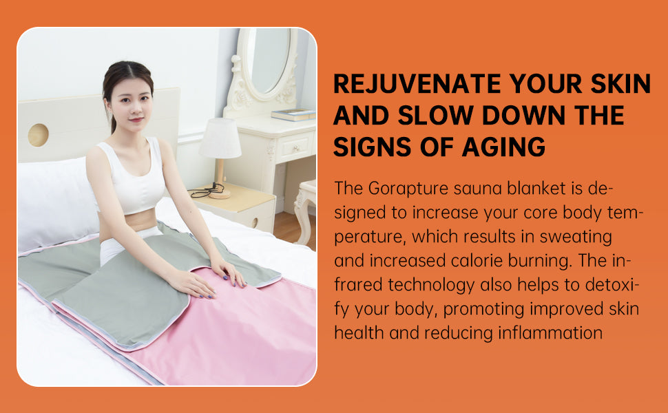Udinek Sauna Blanket for Detoxification
