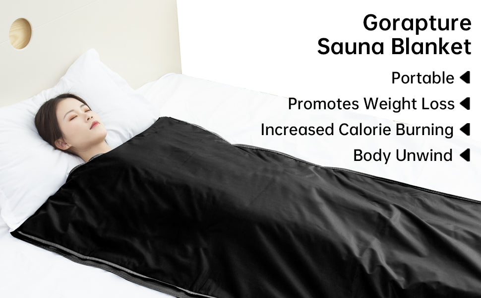 Udinek Sauna Blanket with Remote Control
