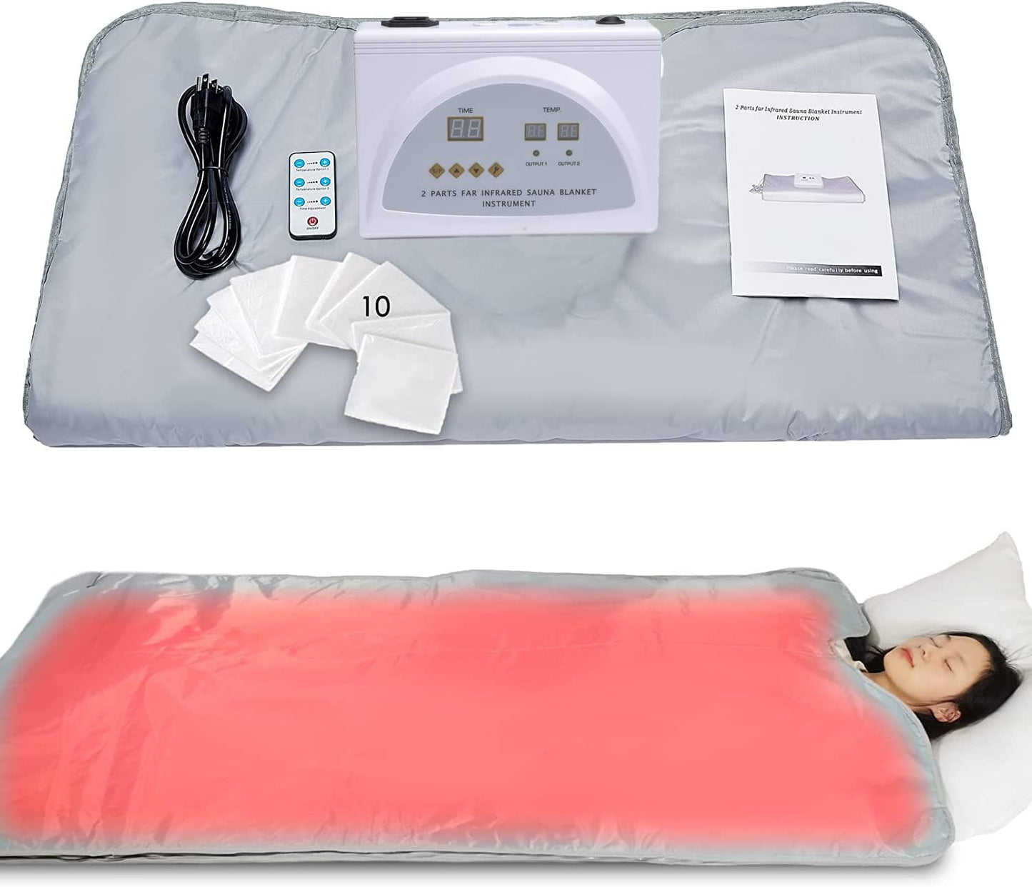 PINJAZE Far-Infrared Sauna Blanket Detox