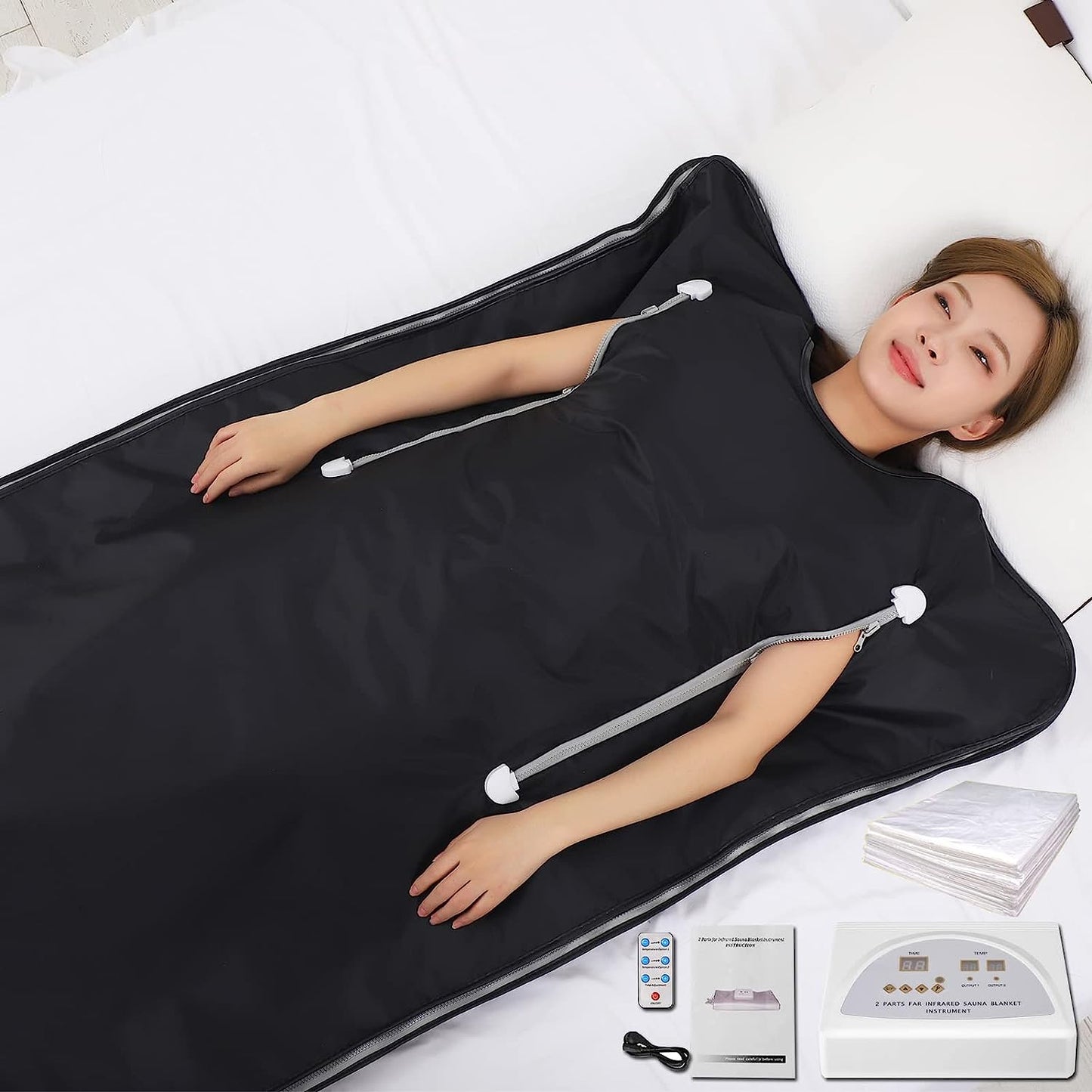 Pinjaze Heat Sauna Blanket