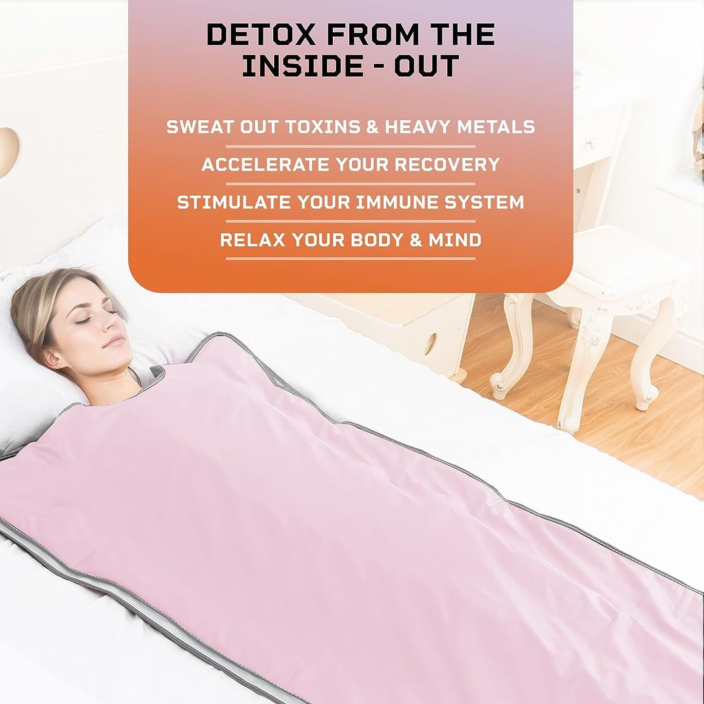 Udinek Sauna Blanket for Detoxification