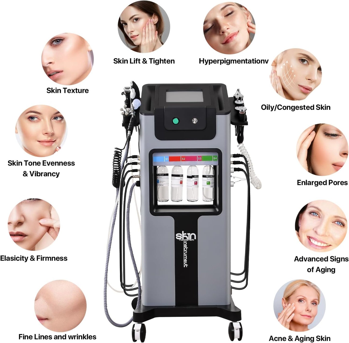 Pinjaze Hydro Oxygen Beauty Device