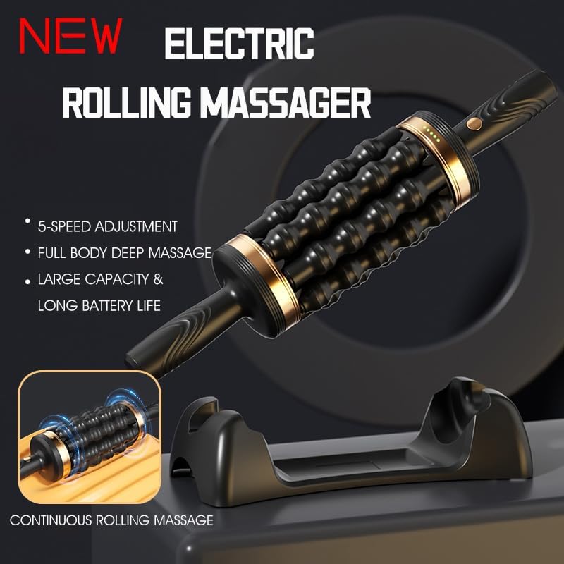 Pinjaze Roller Massager Rolling Percussive