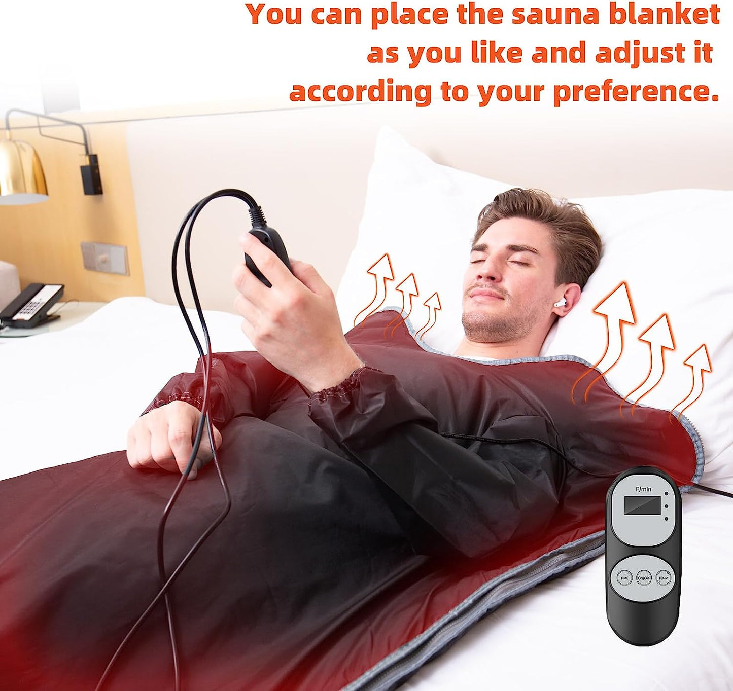 Udinek Infrared Sauna Blanket for Detoxification
