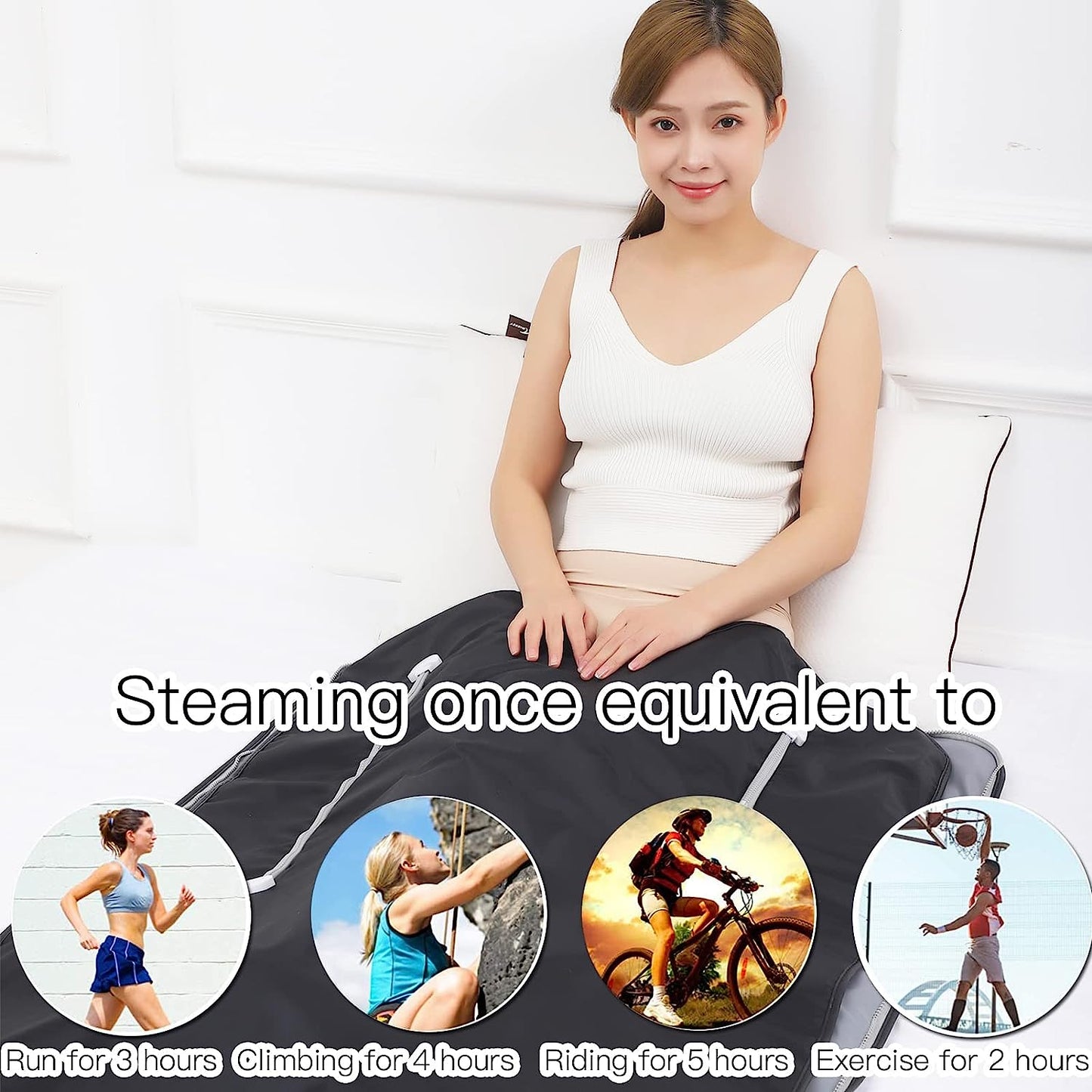 Pinjaze Heat Sauna Blanket
