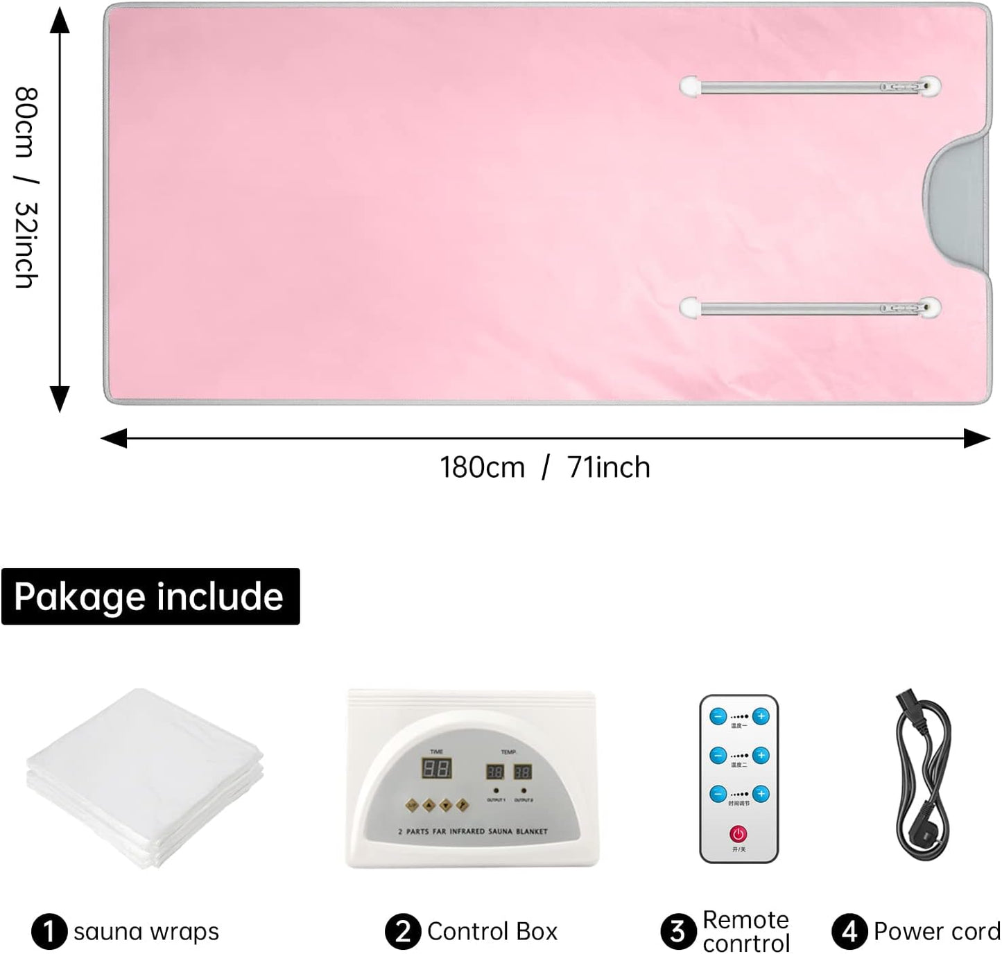 Pinjaze Infrared Sauna Blanket