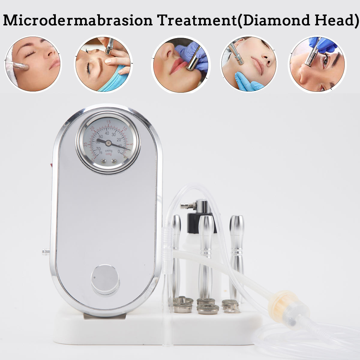 Pinjaze 3 IN 1 Diamond Microdermabrasion Machine,