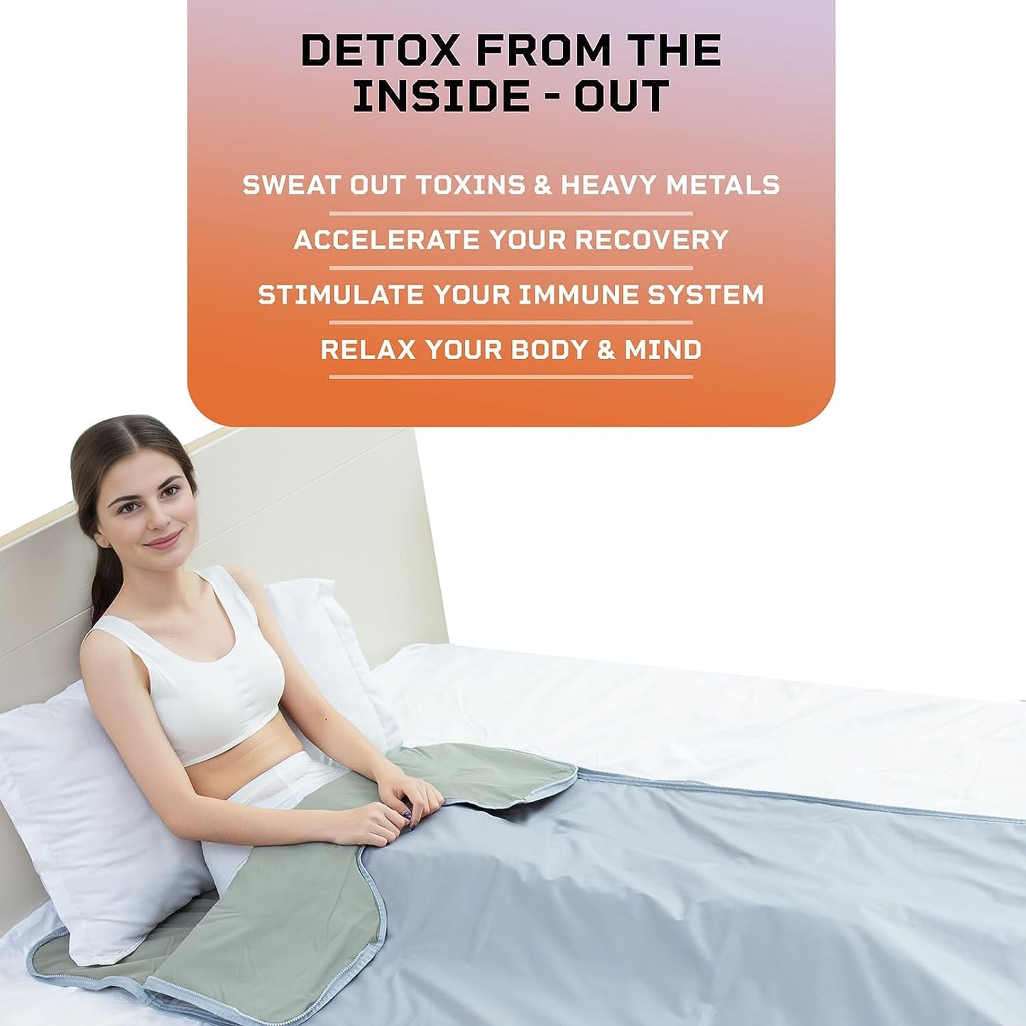 Udinek Sauna Blanket for Detoxification
