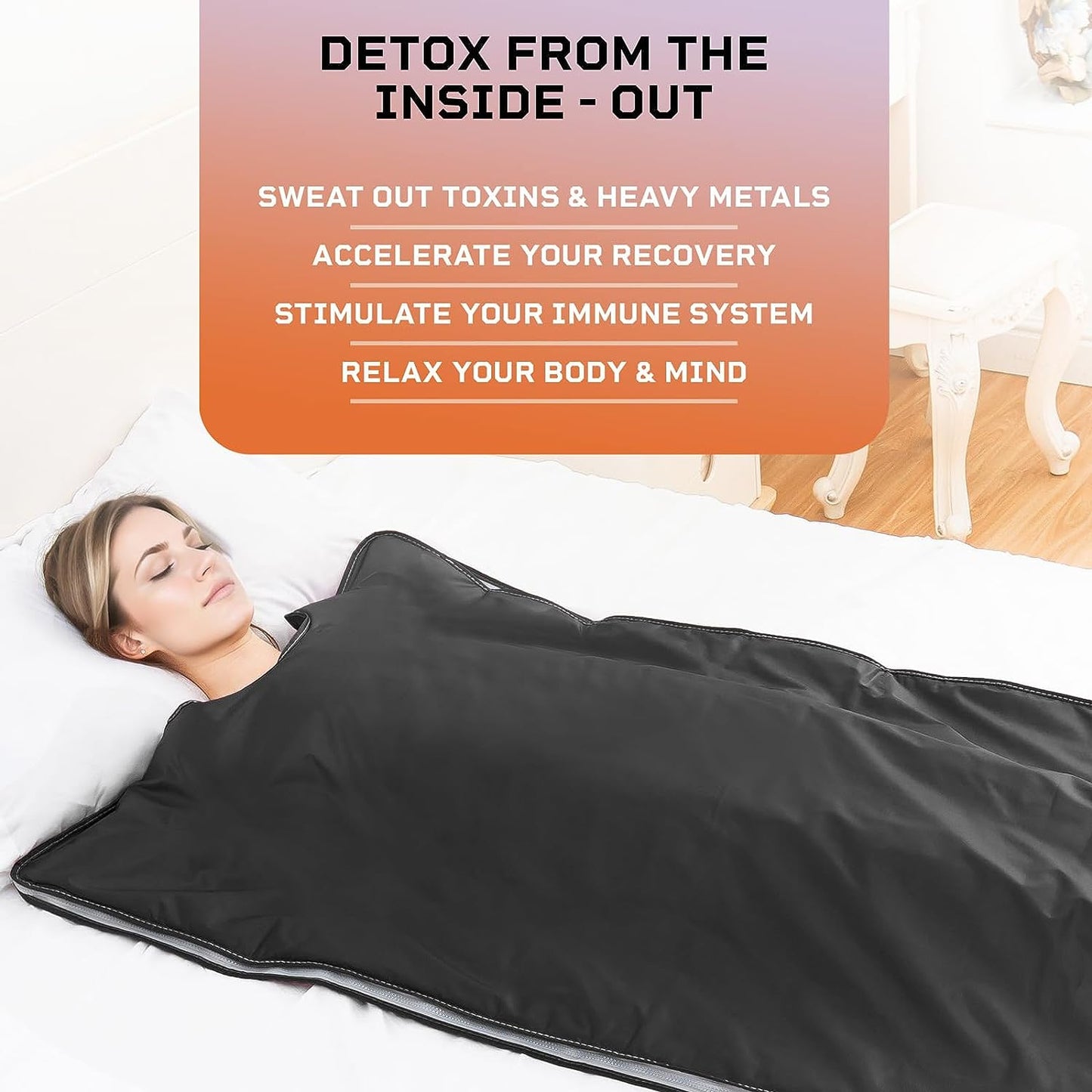 Udinek Sauna Blanket with Remote Control