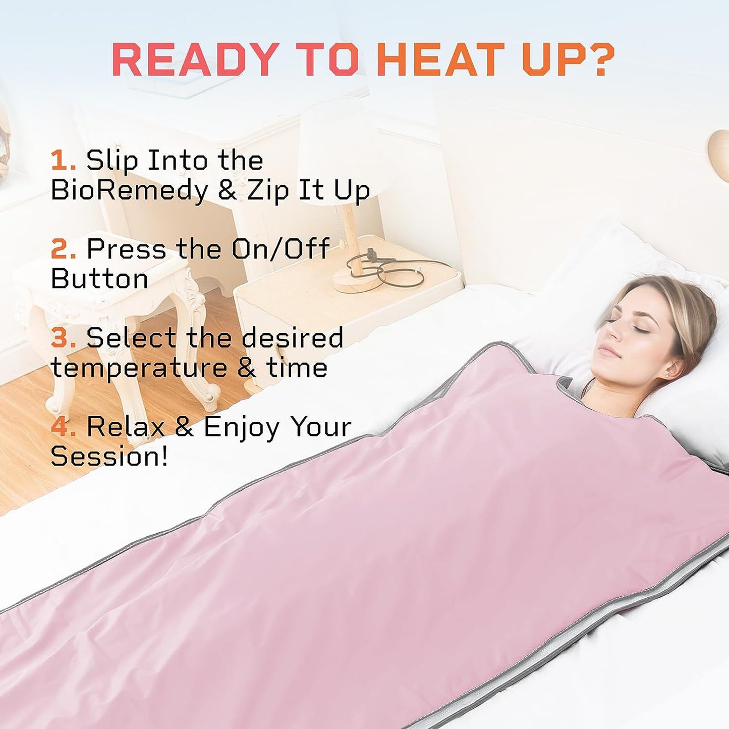 Udinek Sauna Blanket for Detoxification