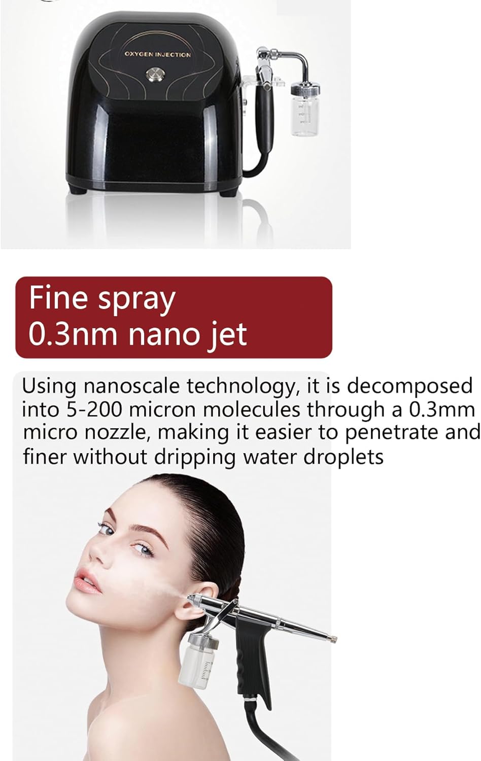 Professional Cool Face Mist Steamer Facial Sprayer