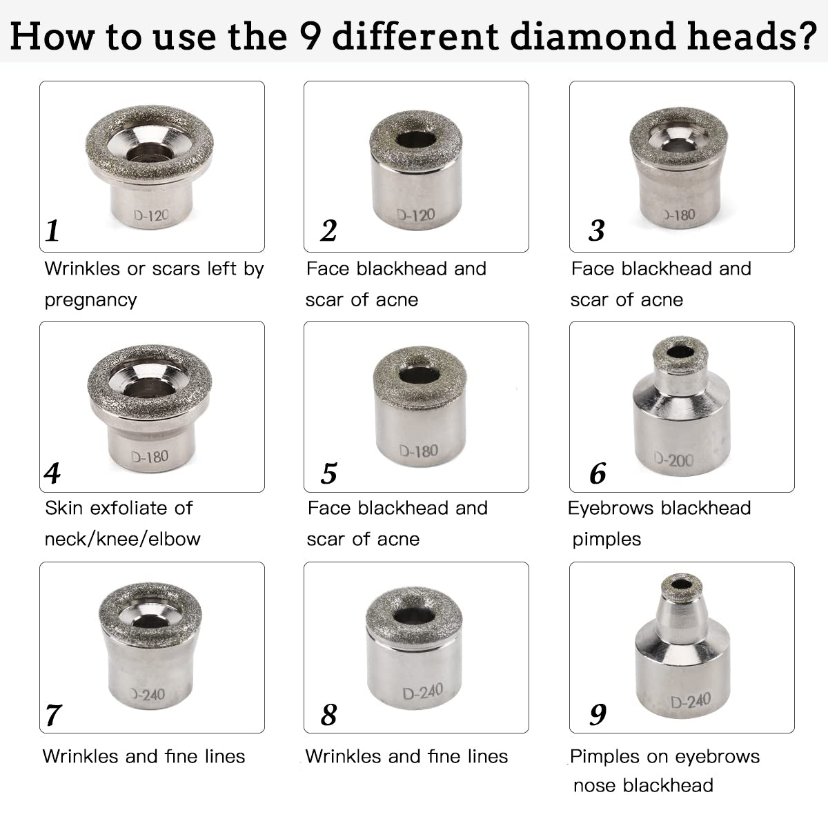 Pinjaze 3 IN 1 Diamond Microdermabrasion Machine,