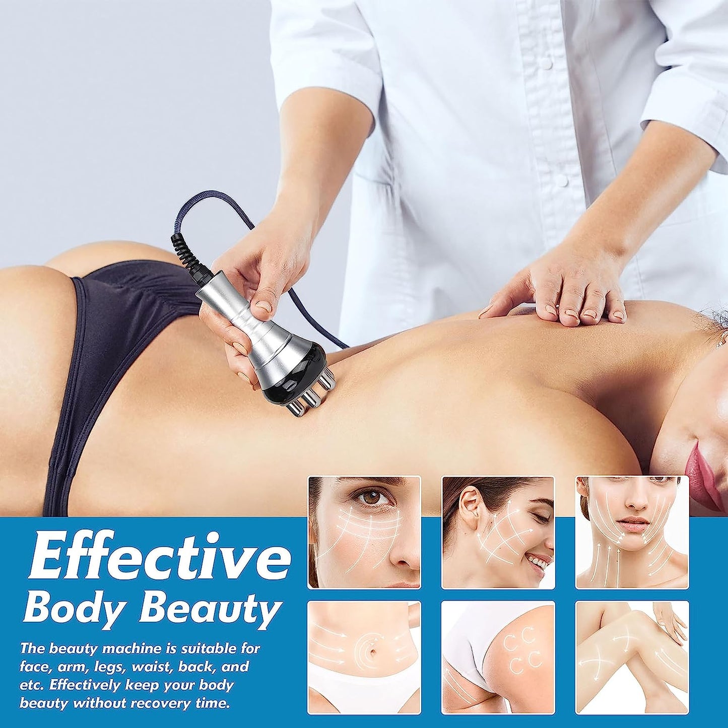 Pinjaze 4 in 1 Cavitation Machine, Body Sculpting Machine