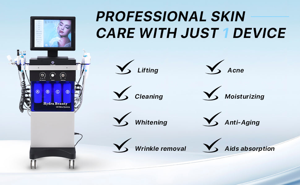 Pinjaze Hydrogen Oxygen Facial Machine
