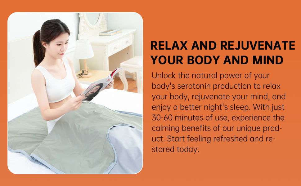 Udinek Sauna Blanket for Detoxification