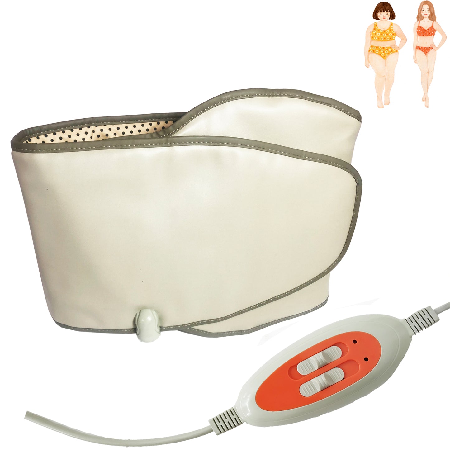 xmiituvb Abdominal belts pads Bed vibrators Electric esthetic massage for household purposes foot spa household namely electric vibrating massager apparatus for massaging feet necks and backs personal use