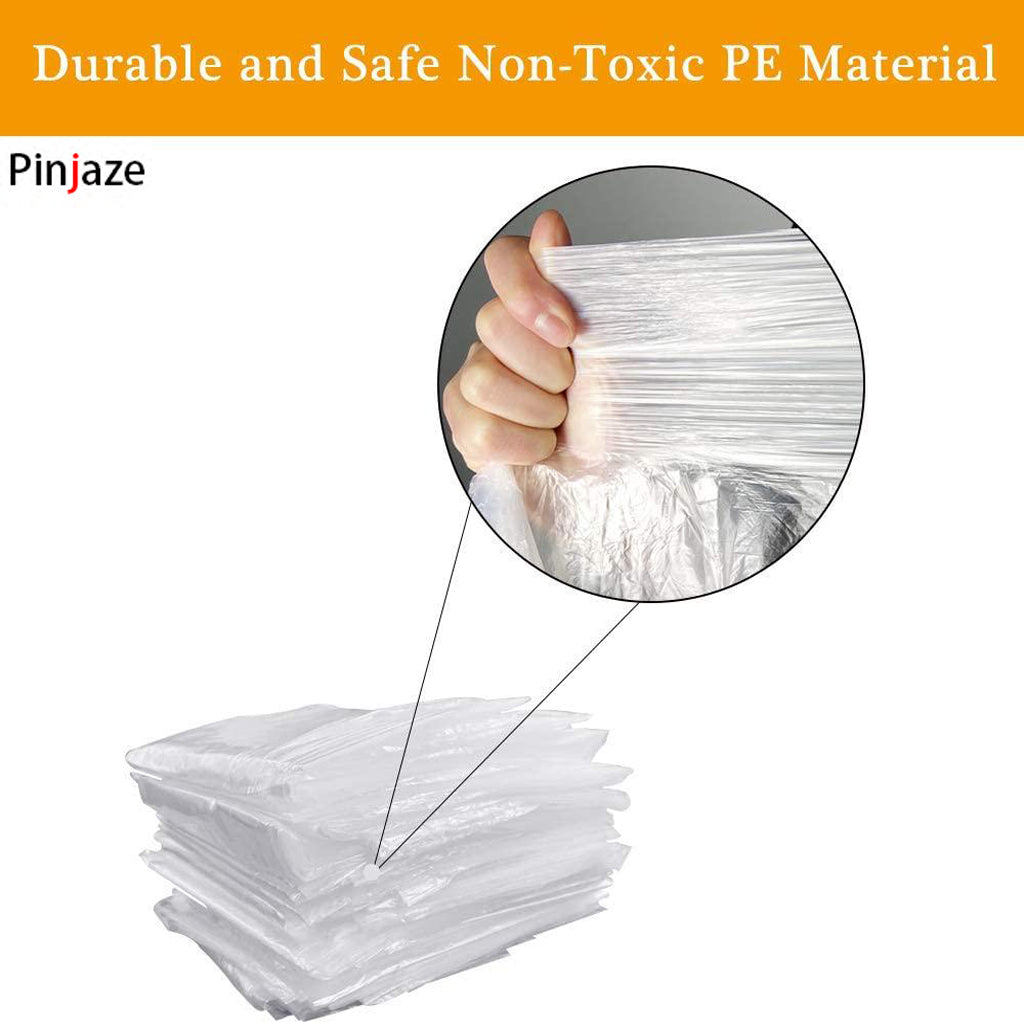 Pinjaze 20 Pieces Disposable Plastic Sheeting