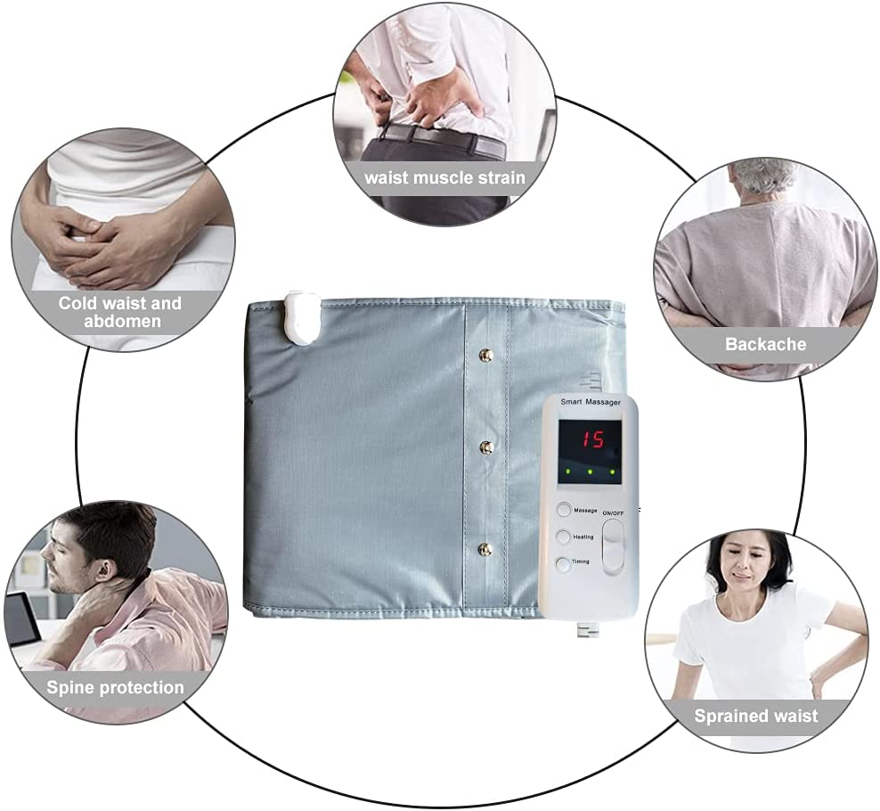 Pinjaze Slimming Vibration Massage Heat Belt
