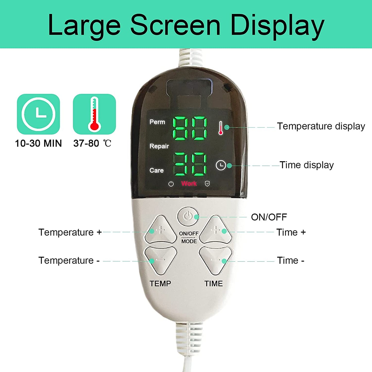 Pinjaze Steam Hair Care Cap