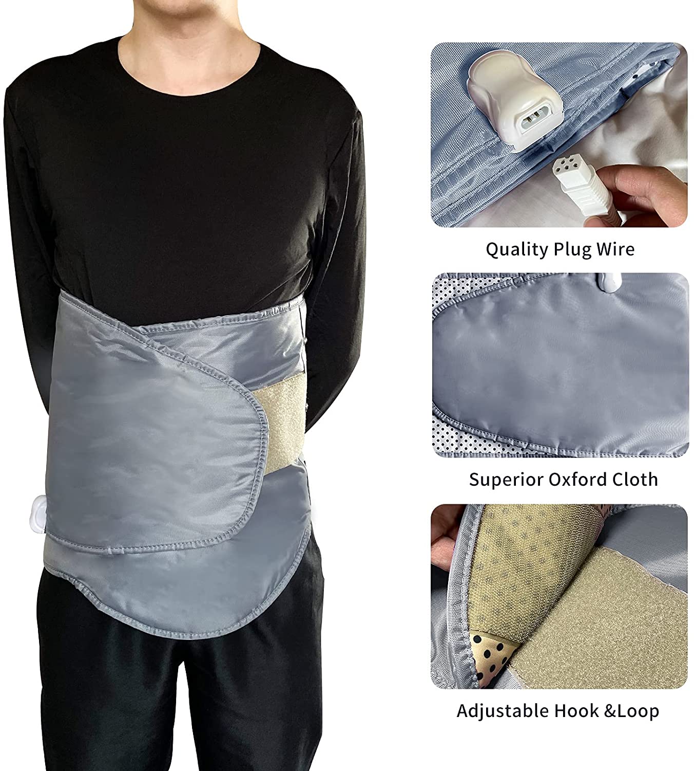 Pinjaze Slimming Vibration Massage Heat Belt