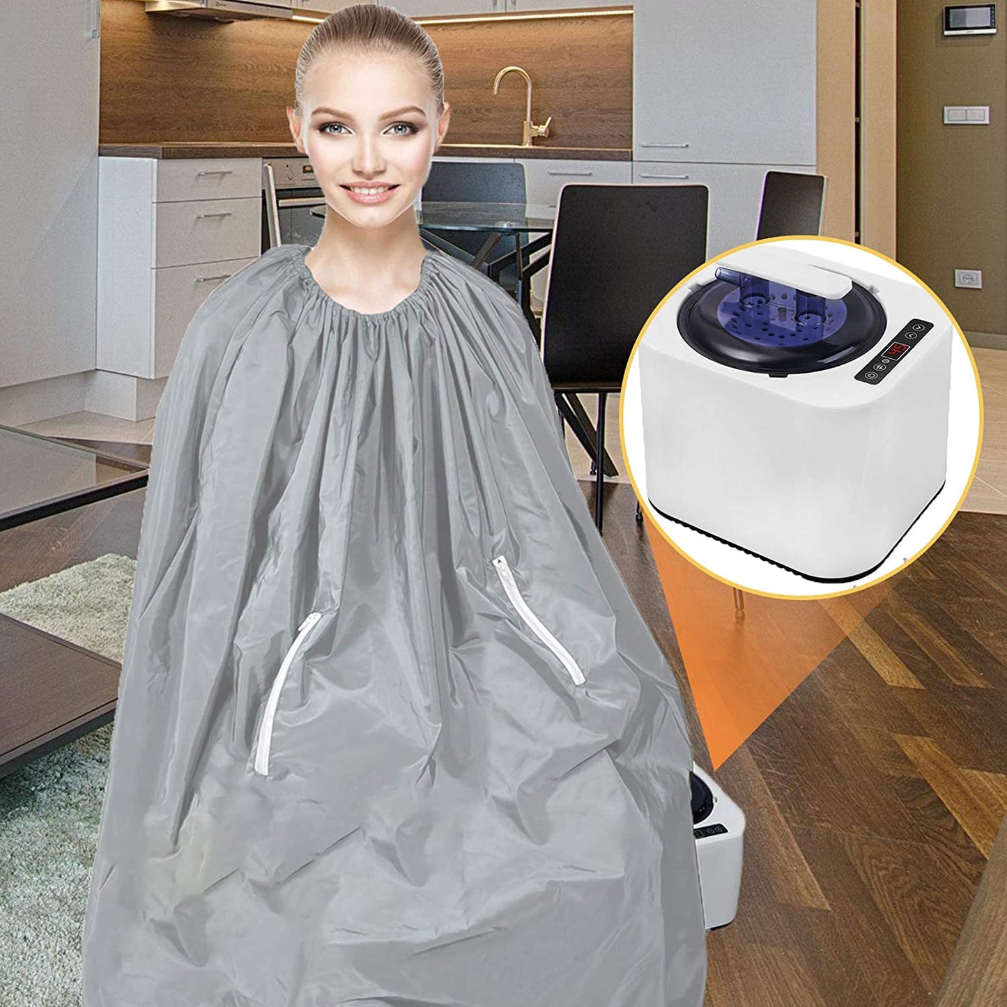 PINJAZE 2 Liters Sauna Steamer