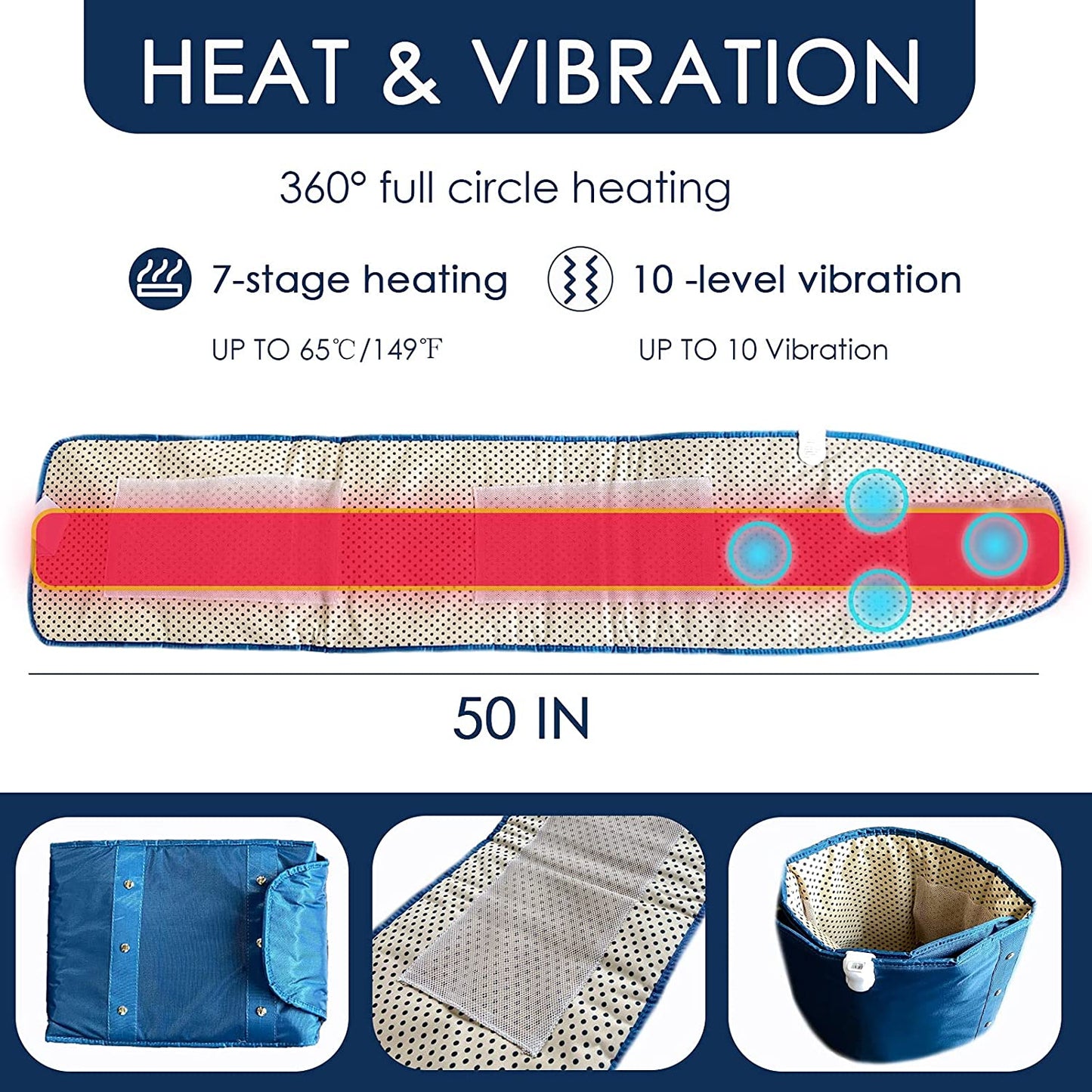 PINJAZE Electric Massage HeatBelt Heat