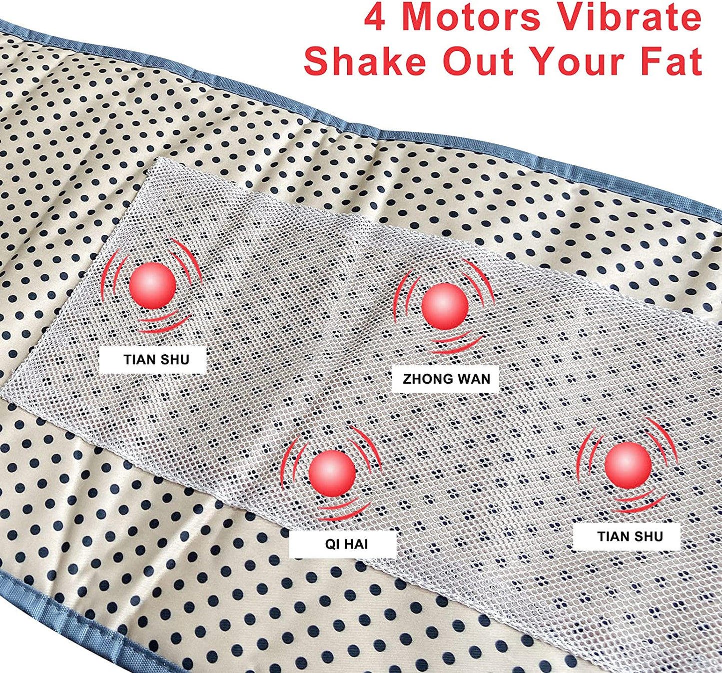 Pinjaze Slimming Vibration Massage Heat Belt