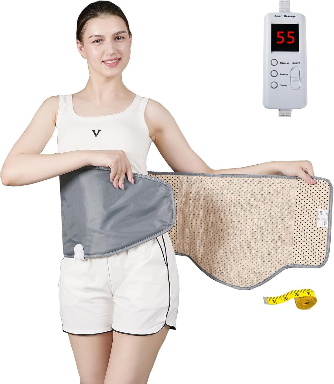 PINJAZE Whole Circle Heating Massage Belt: Your Ultimate Waistline Partner