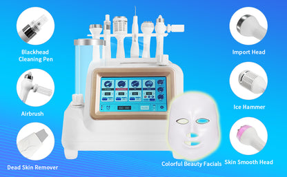 Pinjaze 7 in 1 Hydrogen Oxygen Facial Machine