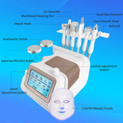 Pinjaze 7 in 1 Hydrogen Oxygen Facial Machine